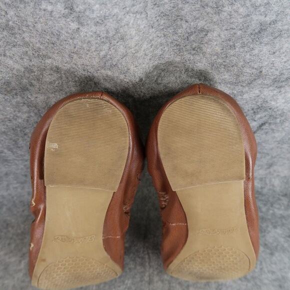 Faded Glory Shoes Womens 8.5 Ballet Flats Slip On Scrunch Memory Foam Comfort - Picture 12 of 15